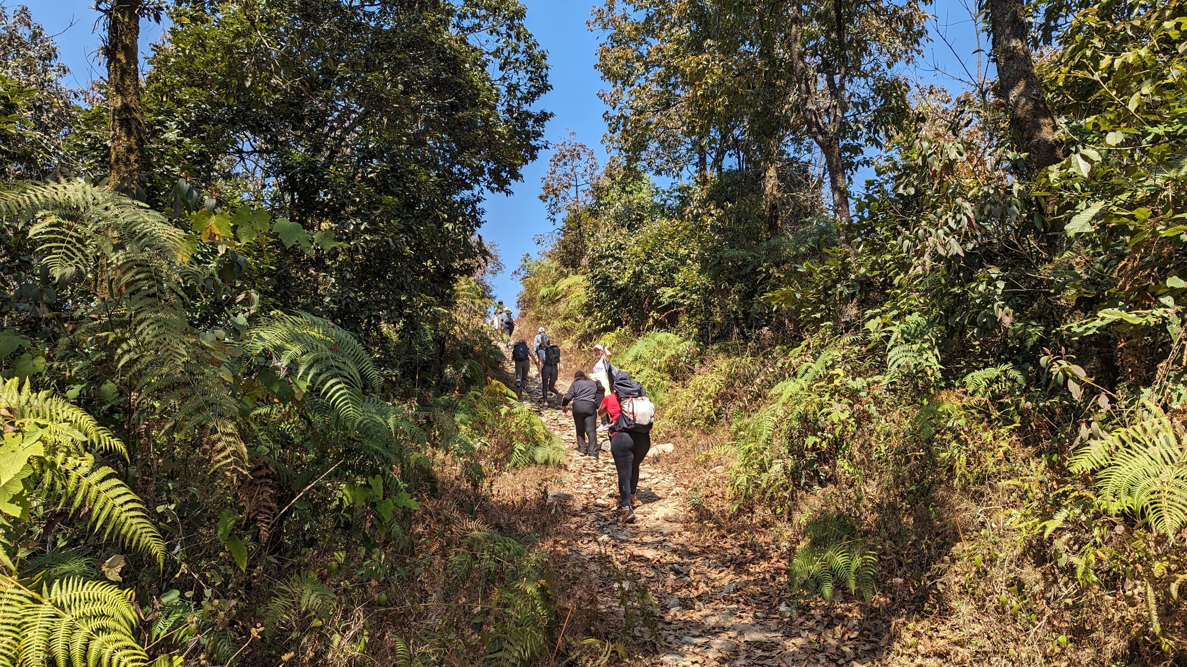 Gesichter Nepals - Am Fuße des Annapurna. - Hike