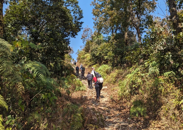 Faces of Nepal - At the foothills of Annapurna. - Hike