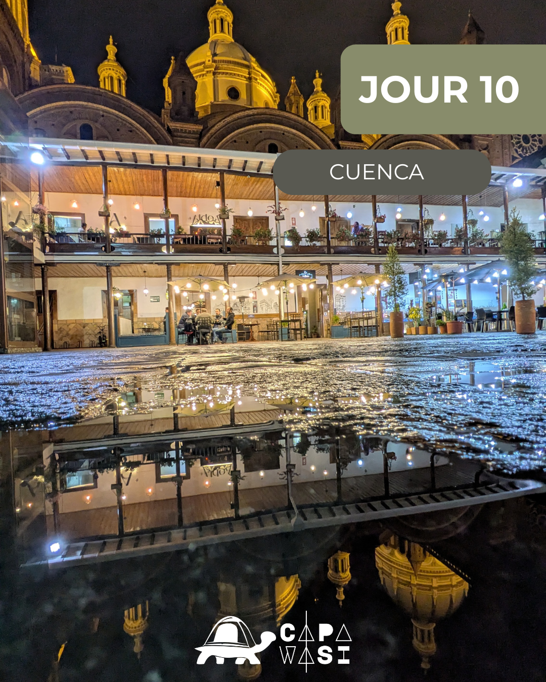 The Great Crossing of the Equator - in a small French-speaking group - FRIDAY - The historic center of Cuenca - Photo of the day