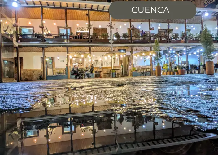 The Great Crossing of the Equator - in a small French-speaking group - FRIDAY - The historic center of Cuenca - Photo of the day