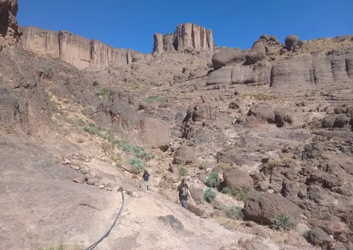 6-day trek in the heart of Jebel Saghro - Hike on the Assif Afourar, visit of the village & night in a bivouac - Photo of the day