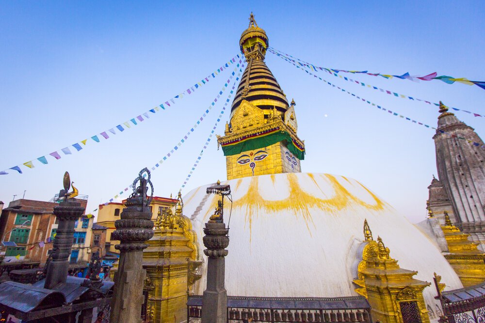 Gesichter Nepals - Paubha: Eine heilige Kunst der Göttlichkeit - Swayambhunath