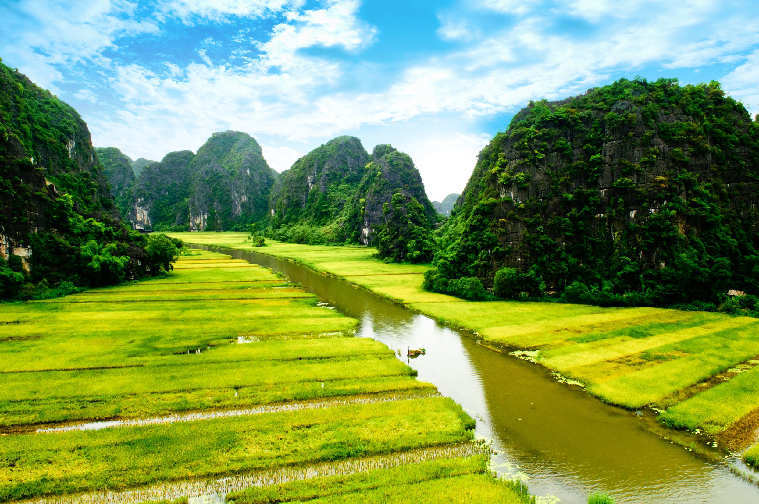 Encanto de Vietnam: un circuito de 15 días de Norte a Sur - Ninh Binh y la bahía de Halong terrestre - Ninh Binh et la baie d Halong terrestre