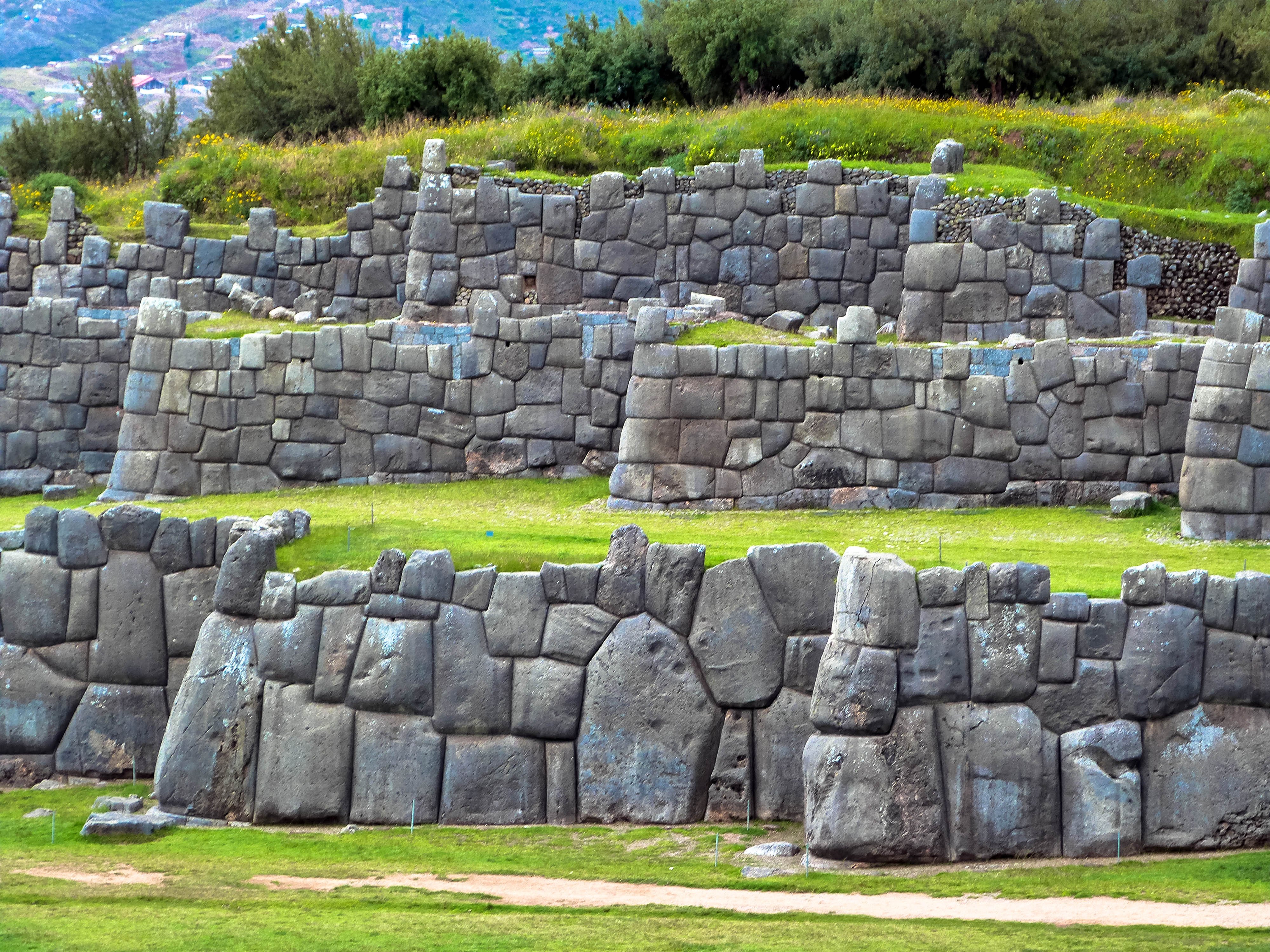 Nos trilhos do sul do Peru - Cusco – Caminhada a Tambomachay, Qenqo e Sacsayhuamán - Foto do dia