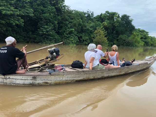 De terugkeer naar het Tonle Sap-meer + Kratie (dolfijnen) + Kep (kust)