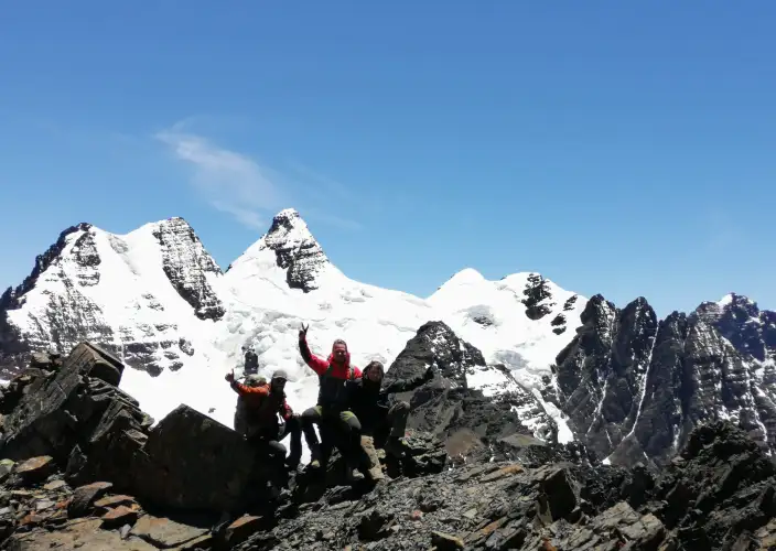 Trekking in de Condoriri-groep (Cordillera Real, Bolivia) en de Uyuni-zoutvlaktes (ATC 15) - La Paz - Foto van de dag