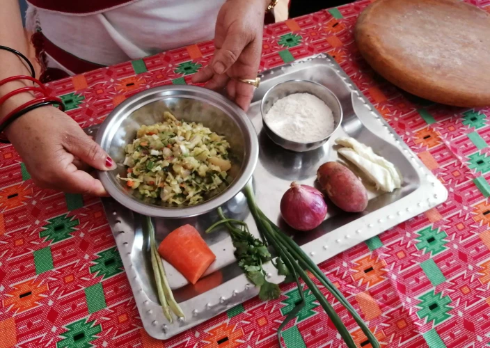 Faces of Nepal - Ranjana Lipi calligraphy with historian. - momo