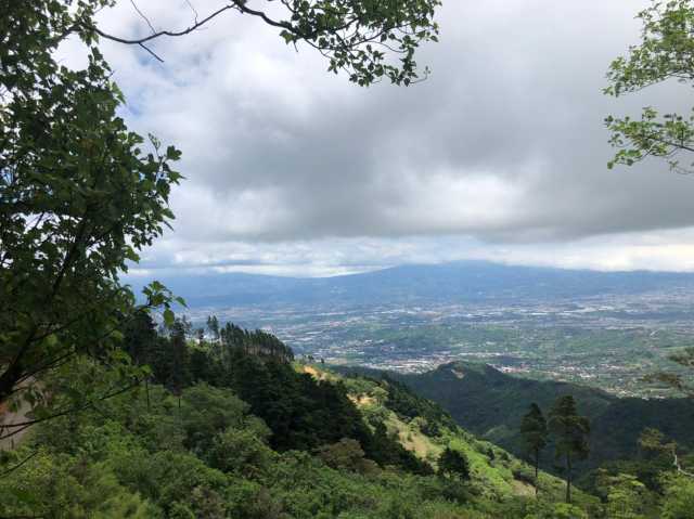 Van de Caribische kust tot de Pacifische kust van Costa Rica.