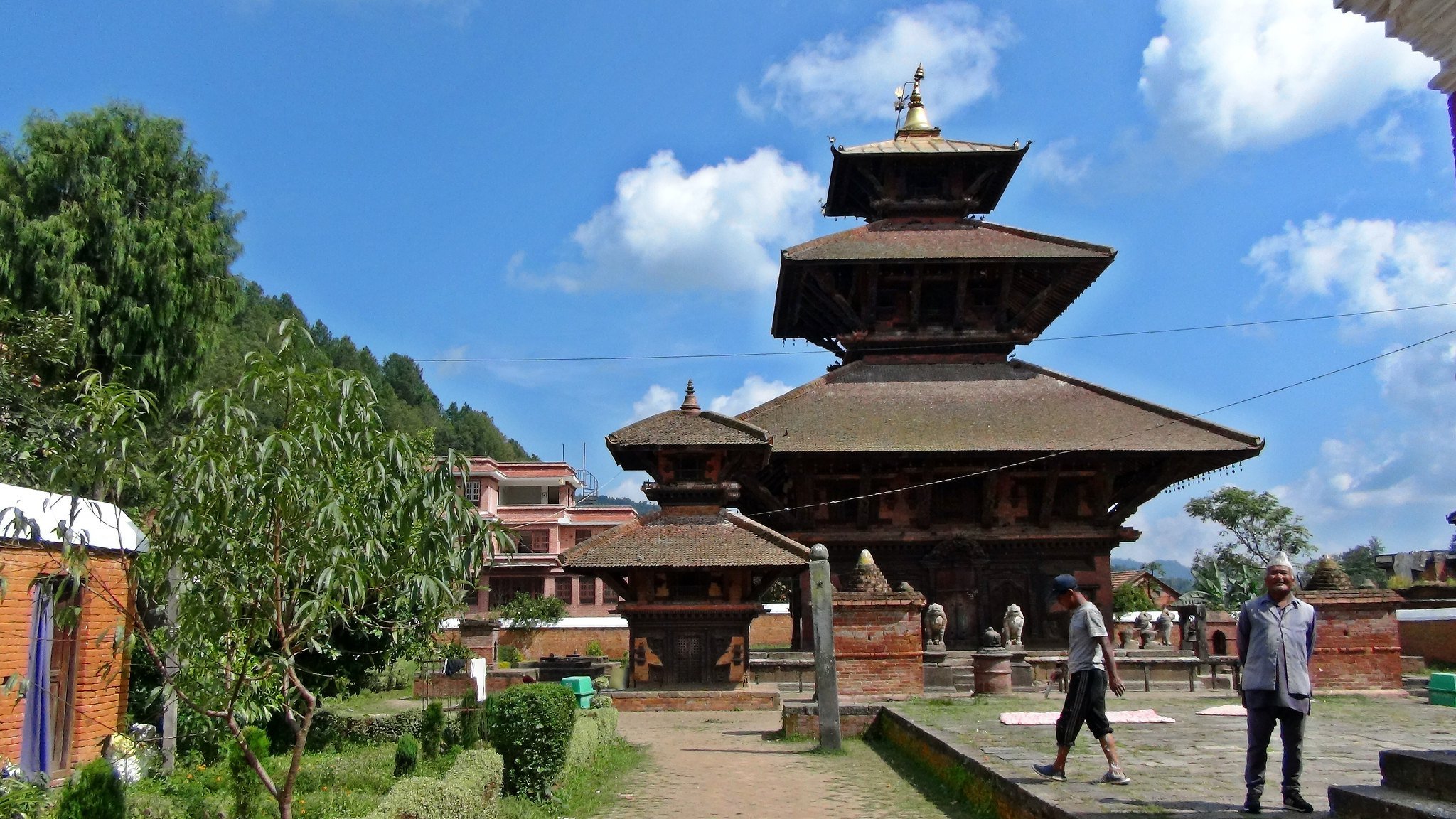 Gesichter Nepals - Panauti: Ein gemeinschaftsbasiertes Homestay - Panauti temple