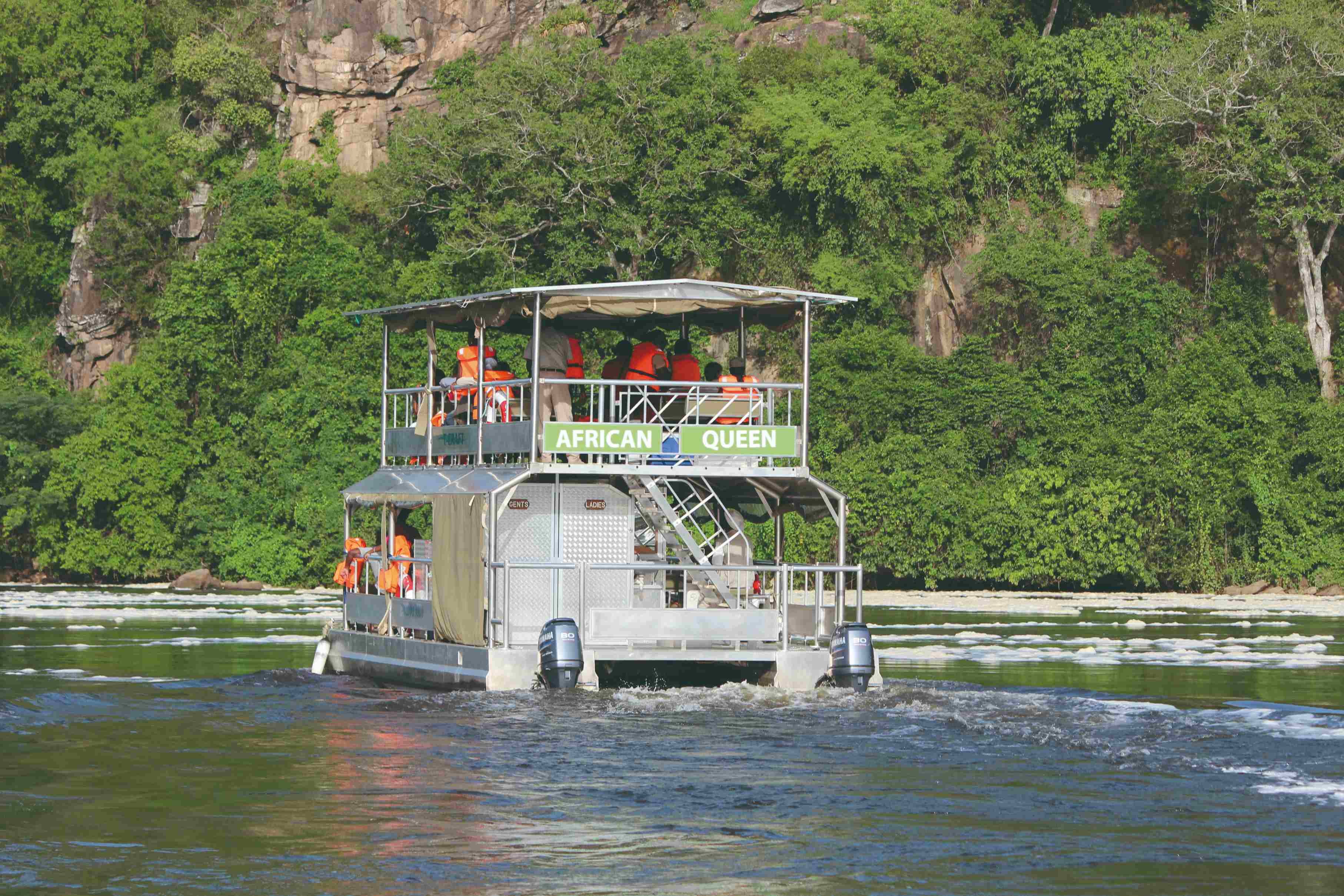 10 dagen Oegandese safari voor wilde dieren en gorilla&#39;s. - Safari met 4x4 en per boot op de Nijl - Safari en 4x4 et en bateau sur le Nil