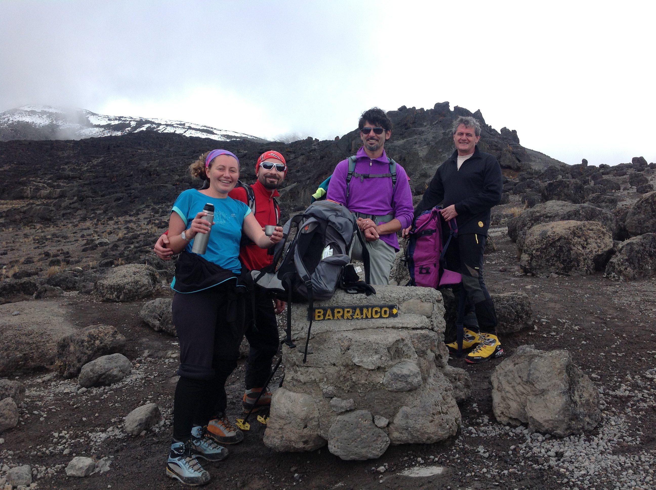 7 Days Mount Kilimanjaro Climbing Machame Route - Shira Camp (3,845m) – Lava Tower Hut (4,640m) – Barranco Camp (3,960m) - Photo of the day
