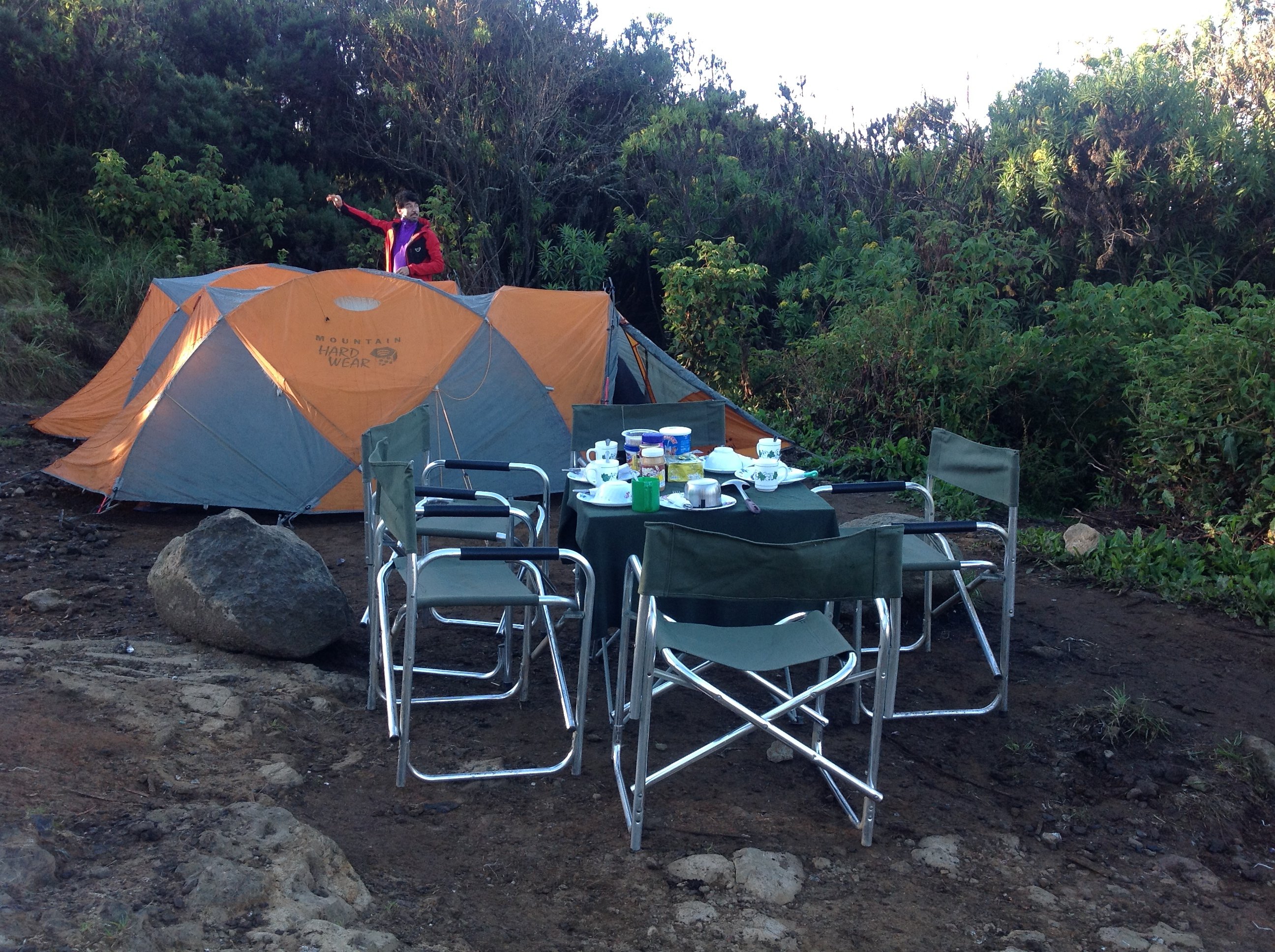 7 Days Mount Kilimanjaro Climbing Machame Route - Barranco Camp (3,960m) – Karanga Camp (4,035m) - Photo of the day