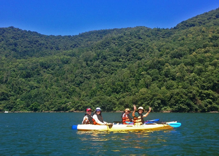Tour de Bem-Estar pela Costa Leste de Taiwan Através de Paisagens Espetaculares - Caiaque no Lago e Ciclismo pelo Interior do Leste de Taiwan - Foto do dia