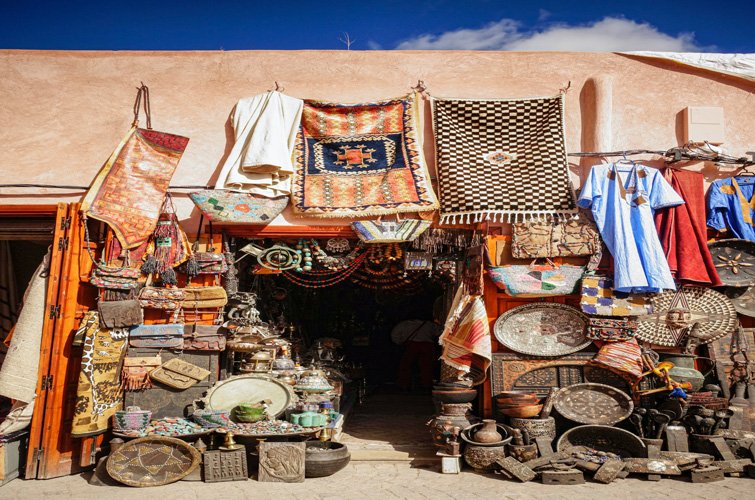 Dal rosso al blu - Essaouira – Marrakech - Foto del giorno