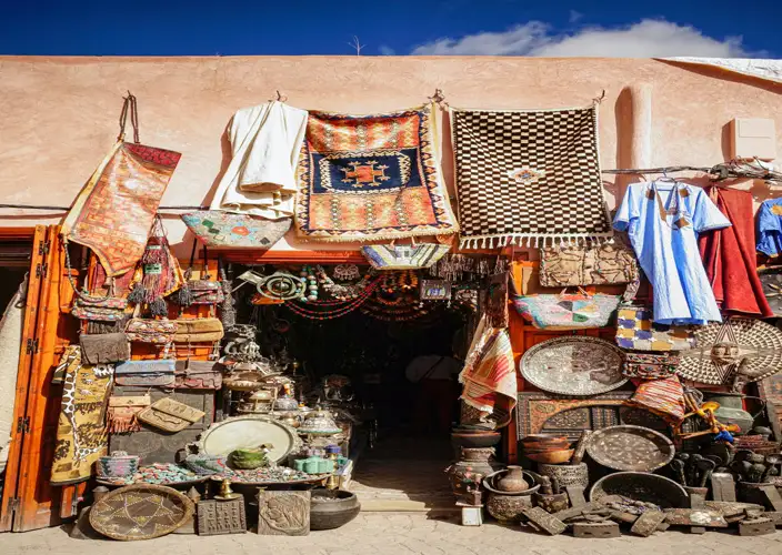 From red to blue - Essaouira – Marrakech - Photo of the day