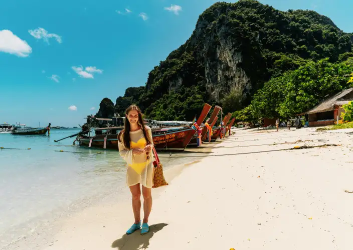 Thailand in zijn geheel - CHIANG MAI – KRABI. Binnenlandse vlucht - Foto van de dag