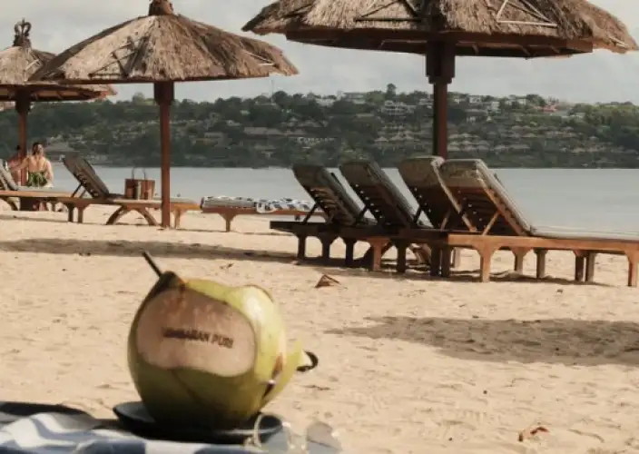 Balinese cultuur en ontspanning op Nusa Lembongan – 16 dagen / 15 nachten - Balangan – Stranden, kliffen en Jimbaran-sfeer - Foto van de dag