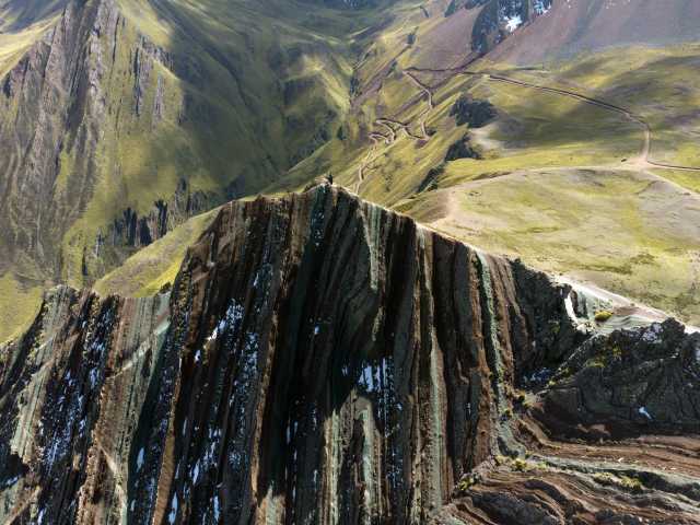 Nos trilhos do sul do Peru