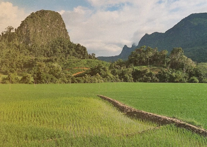 Charmante Auszeit zu zweit in Laos - Laotische Landschaft und Flüsse des Nordens - Tagesfoto