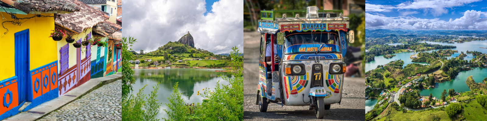 As maravilhas da Colômbia esperam por você - Tour por Guatapé e a Pedra do Peñol - Foto do dia