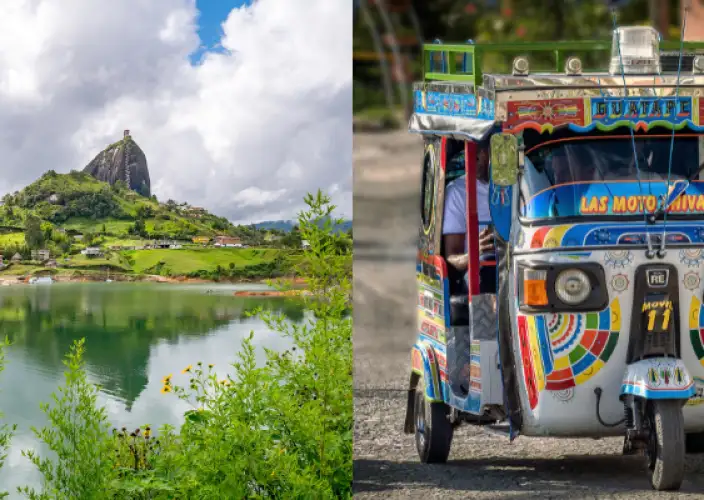 Die Wunder Kolumbiens erwarten Sie - Tour von Guatapé und dem Felsen von Peñol - Tagesfoto