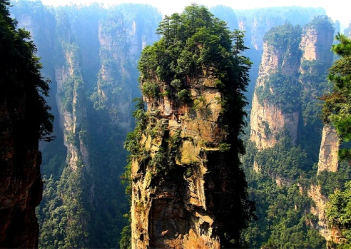 Southern China Natural Wonders & Ethnic Group Adventure Tour - Take the Bailong Elevator to view Avatar Hallelujah Mountain and visit the Tianzishan Reserve. - Avatar Hallelujah Mt.