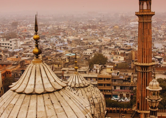 Triangle d'Or, Varanasi und Ajanta Ellora Höhlen: Eine private und exklusive Luxus-Geführte Tour - Ankunft in Delhi und Besuch des Roten Forts - Tagesfoto