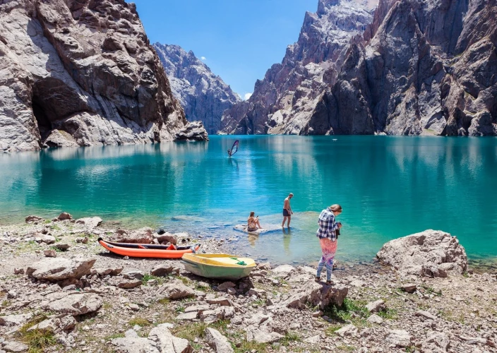 Os lagos mais bonitos do Quirguistão - KEL SUU – NARYN (TREK A PÉ + TRANSFERÊNCIA) - Foto do dia