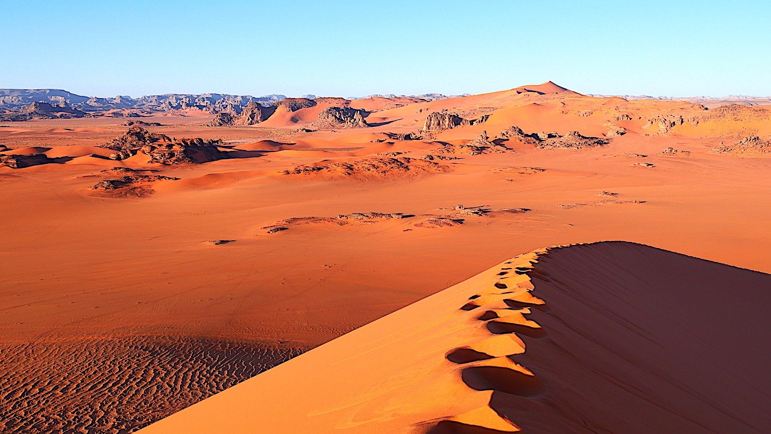 Imersão em Tadrart Rouge - Travessia encantada: dos oueds às dunas de Tin Merzouga - Foto do dia