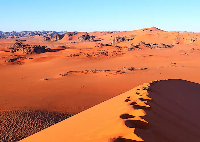 Imersão em Tadrart Rouge - Travessia encantada: dos oueds às dunas de Tin Merzouga - Foto do dia