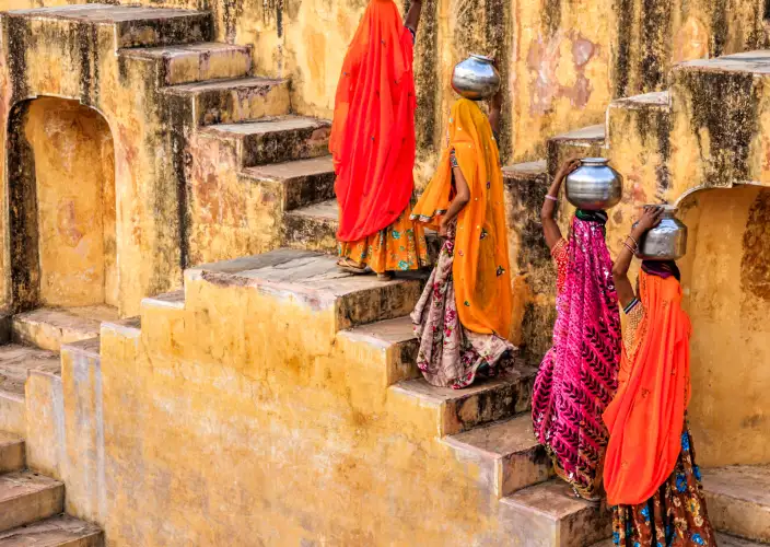 Triangle d'Or, Varanasi et grottes d'Ajanta Ellora : une visite guidée privée et exclusive de luxe - Jaipur à Varanasi - Photo du jour