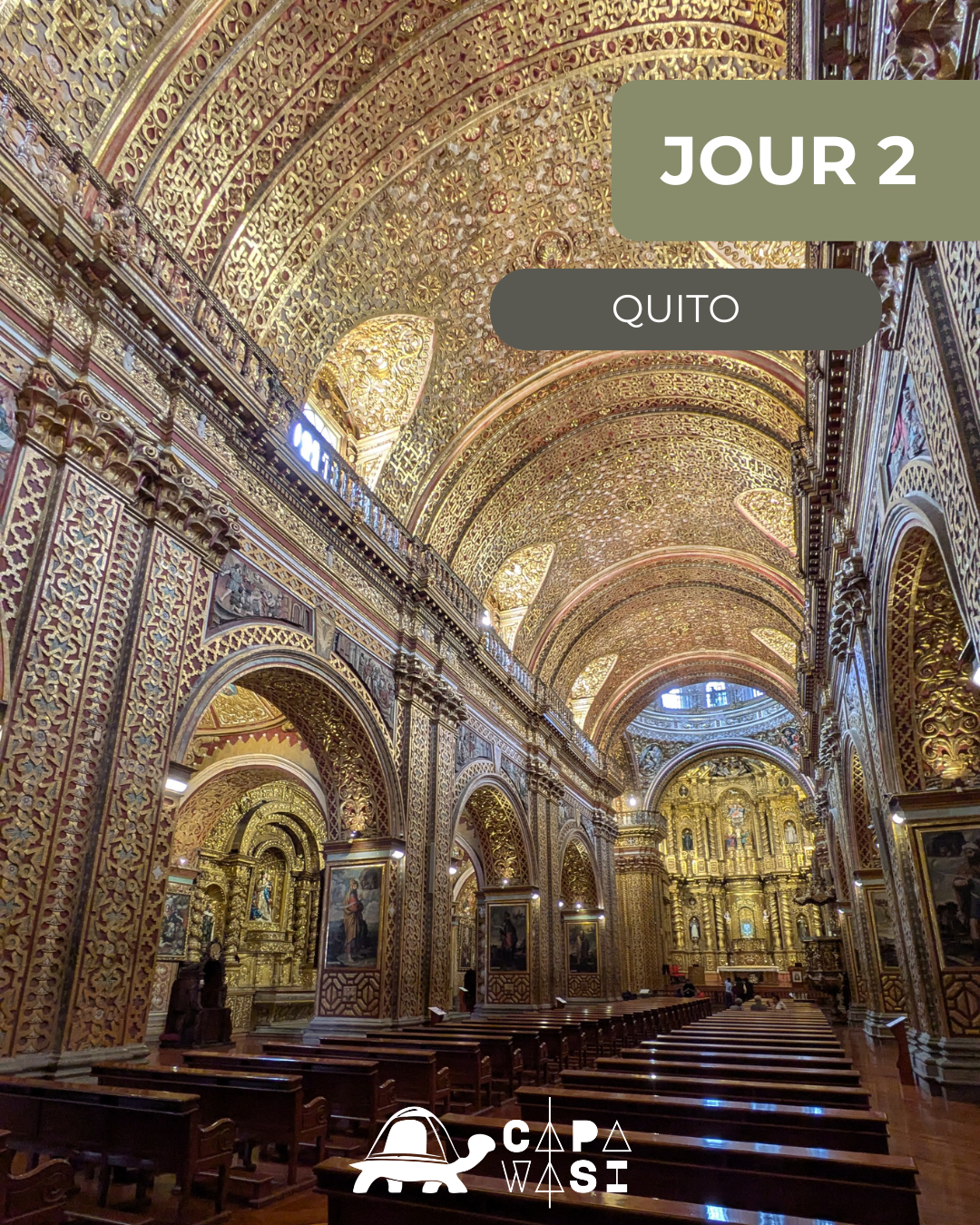 The Great Crossing of the Equator - in a small French-speaking group - THURSDAY - The historic center of Quito - Photo of the day