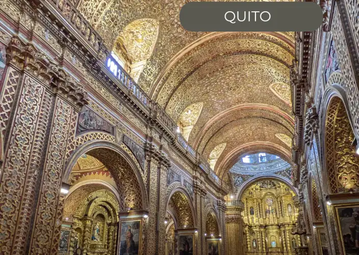 The Great Crossing of the Equator - in a small French-speaking group - THURSDAY - The historic center of Quito - Photo of the day