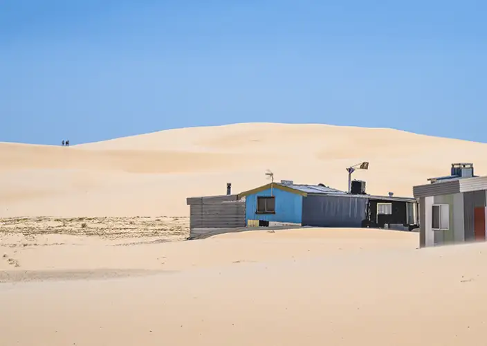 Wohnmobilvermietung - Sydney nach Brisbane - Stockton Beach bis Booti Booti Nationalpark - Tagesfoto