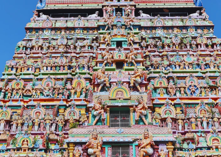 Circuit van de architectuur van de tempels in Zuid-India: een begeleide, privé en exclusieve reis langs UNESCO-werelderfgoedlocaties - Grote levende Chola-tempels - Foto van de dag