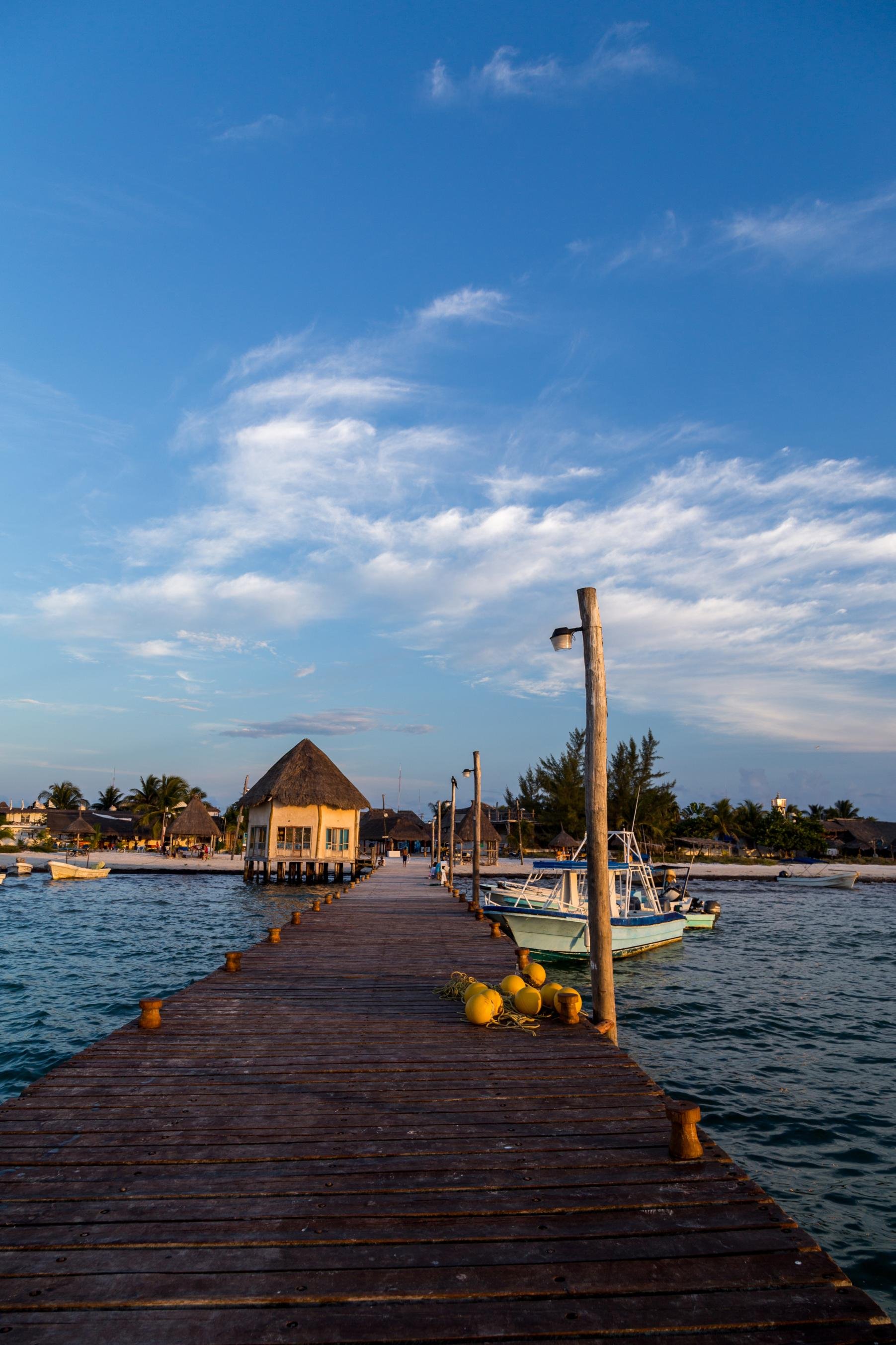 Zero-Waste-Route, Halbinsel Yucatán - Ankunft im Paradies: Insel Holbox - Arrivée au paradis : Île d'Holbox