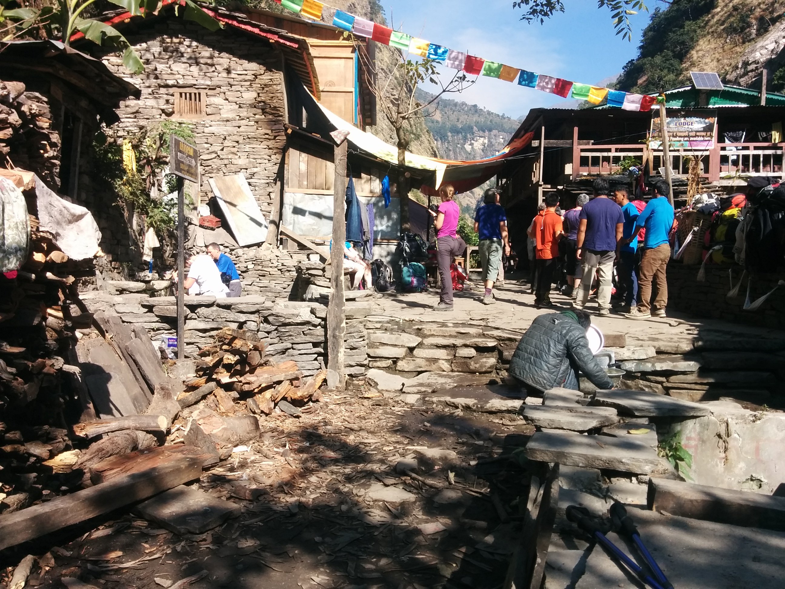 Manaslu Circuit Trek - Trek naar Jagat – 1410m - Photo of the day