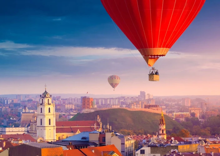 11 Dias Através dos Países Bálticos - Chegada a Vilnius e primeira descoberta. Bem-vindo aos Estados Bálticos! - Foto do dia