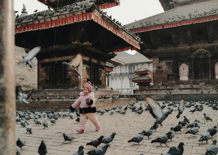 Gesichter Nepals - Willkommen in Nepal. - Tagesfoto