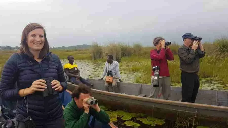 Safari de avistamiento de aves de 1 día: Pantano de papiro de Mabamba y cigüeña picozapato - Un día de avistamiento de picozapato en el pantano de Mabamba - Mabamba Swamp