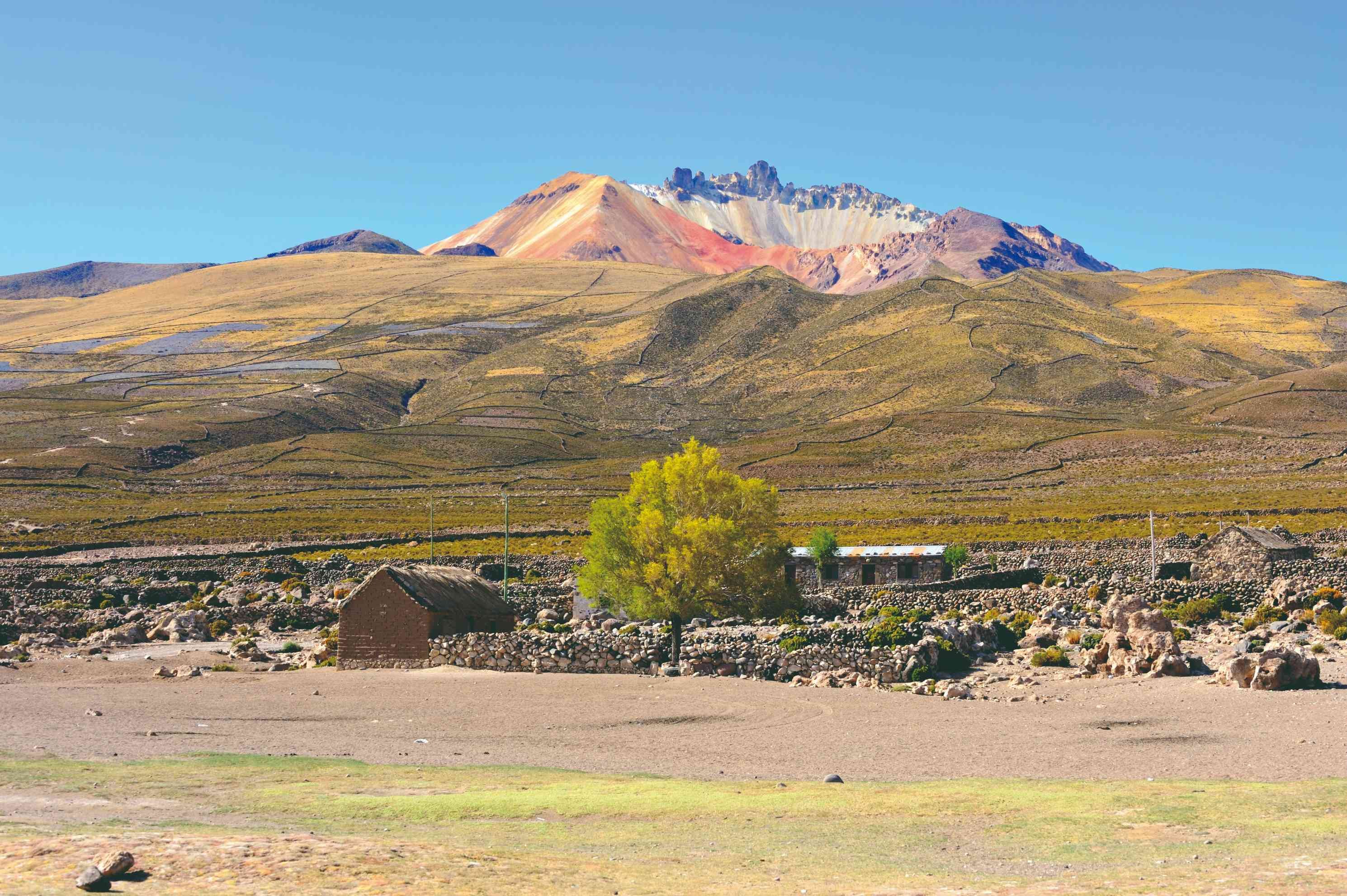 Gecombineerde Peru-Bolivia - Tahua, Coquesa, wandeling naar het uitkijkpunt van de Tunupa, Uyuni, La Paz - Tahua, Coquesa, randonnée au mirador du Tunupa, Uyuni, la Paz