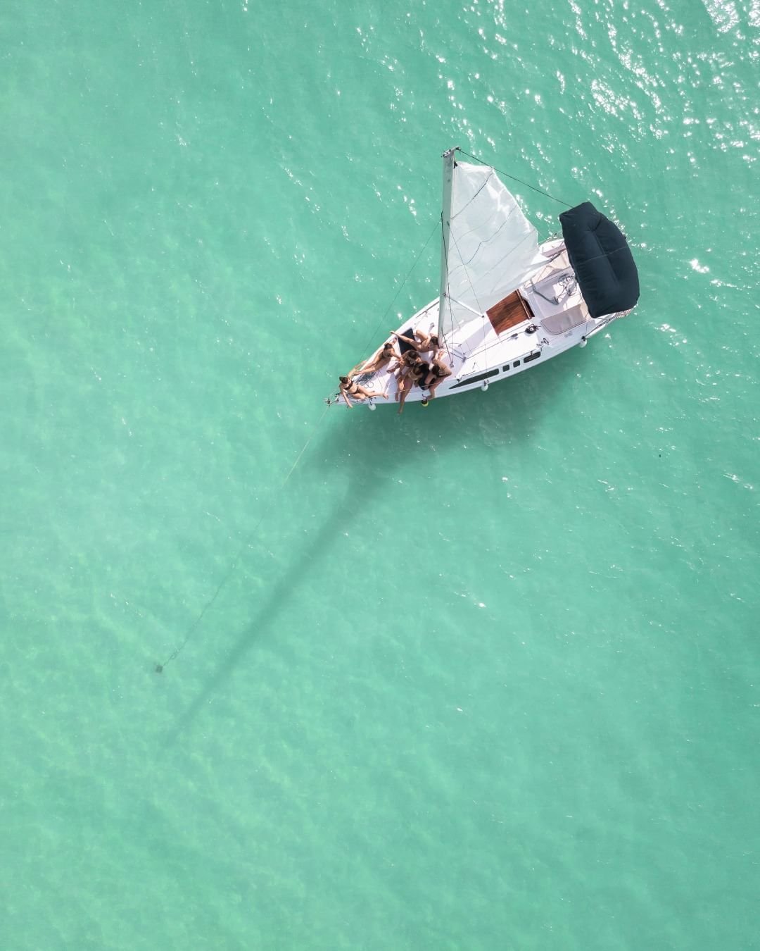 O circuito de Yucatán ☀️ - Cruzeiro de veleiro: 3h de magia em Bacalar - Foto do dia