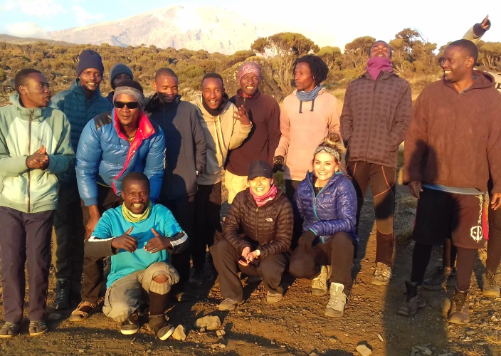 8 Days Mount Kilimanjaro Climb – The Scenic Machame Route - Barranco Camp – Barafu Camp - FB - Photo of the day