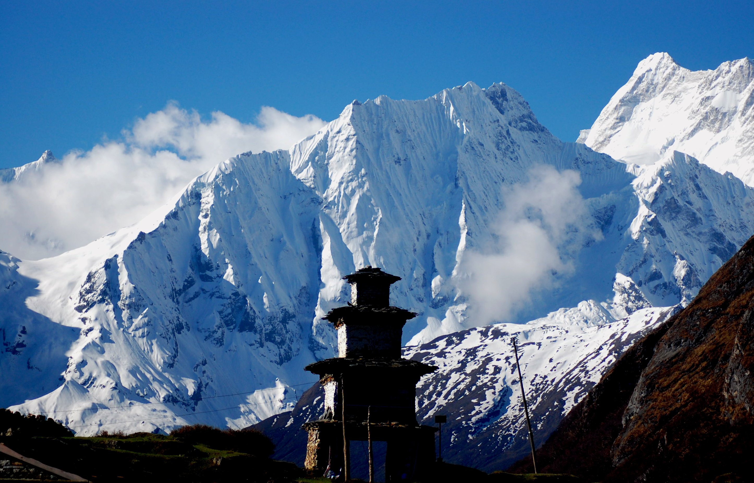 Les splendeurs de l'Himalaya - Machhermo à la vallée de Gokyo (4790 m) - Machhermo à Vallée de Gokyo (4790 m)