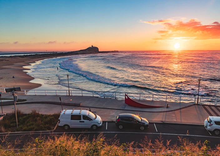 Campervan Hire - Sydney to Brisbane - Sydney to Newcastle - Photo of the day