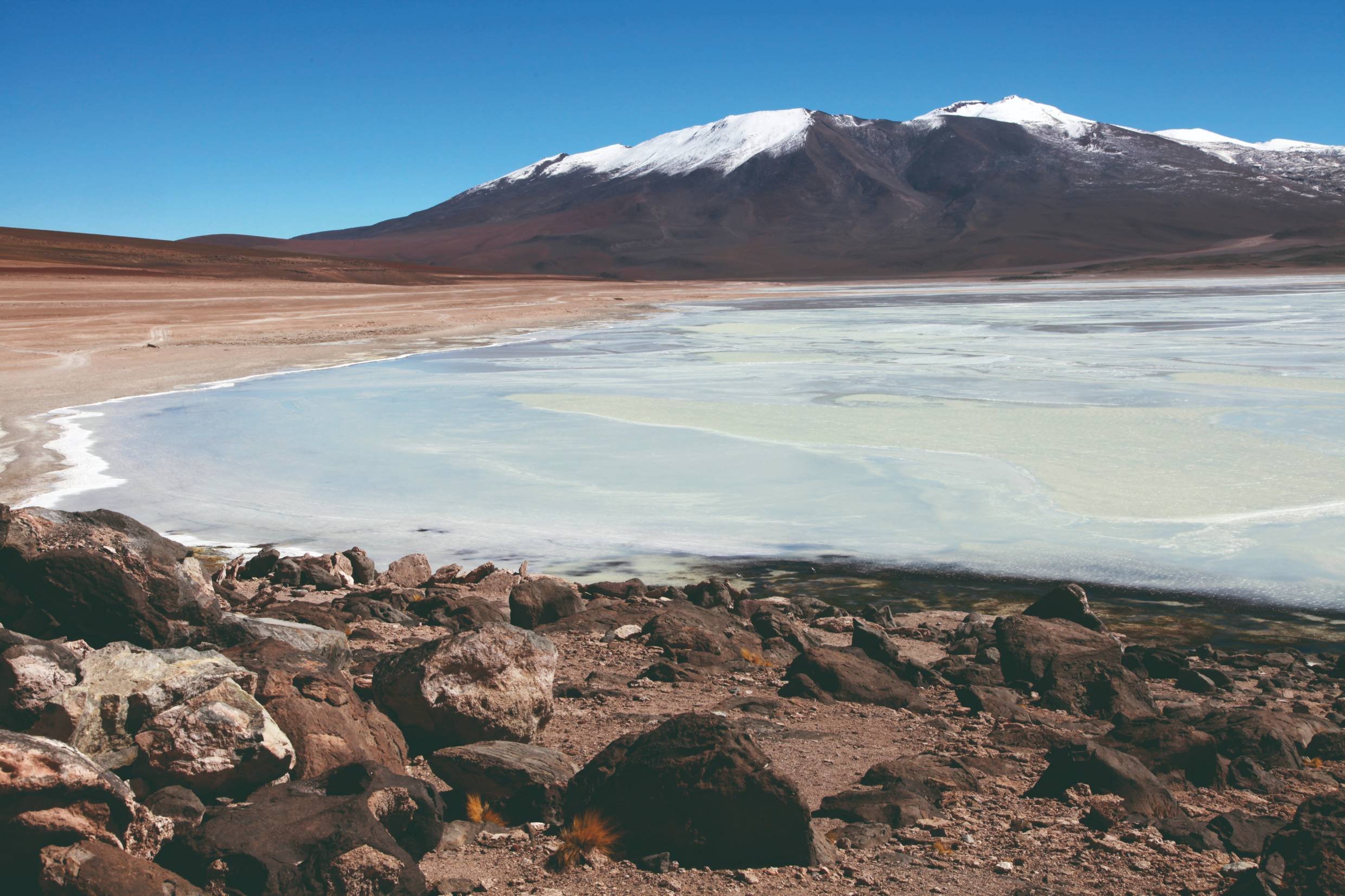 The great open spaces in Bolivia - Guadalupe - City of Roma and Thola Mayu - San Pablo de Lípez - Guadalupe - ville de Roma et Thola Mayu - San Pablo de Lipez