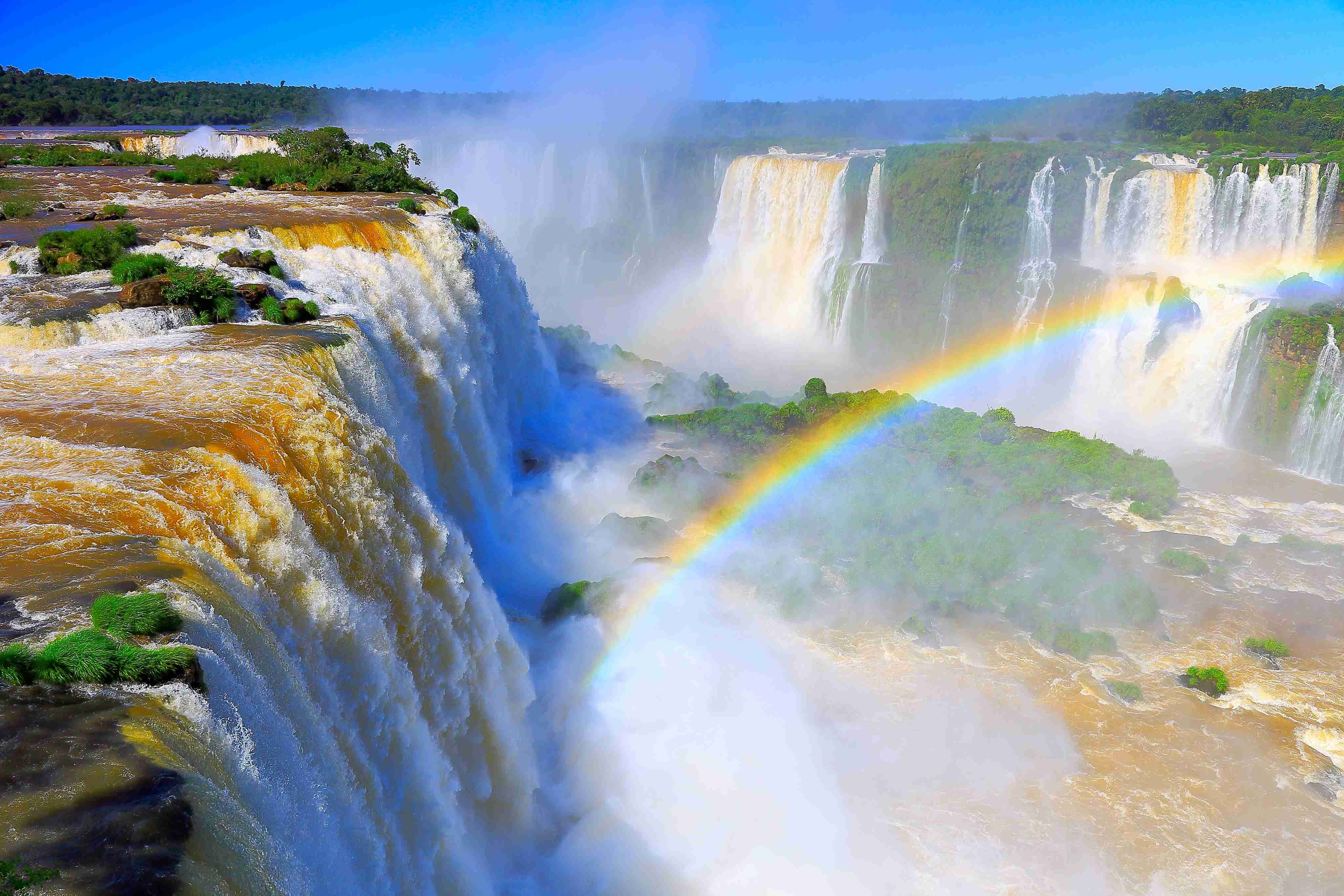 Brasil Naturaleza - Cataratas del Iguazú, lado argentino - Chutes d'Iguaçu côté argentin