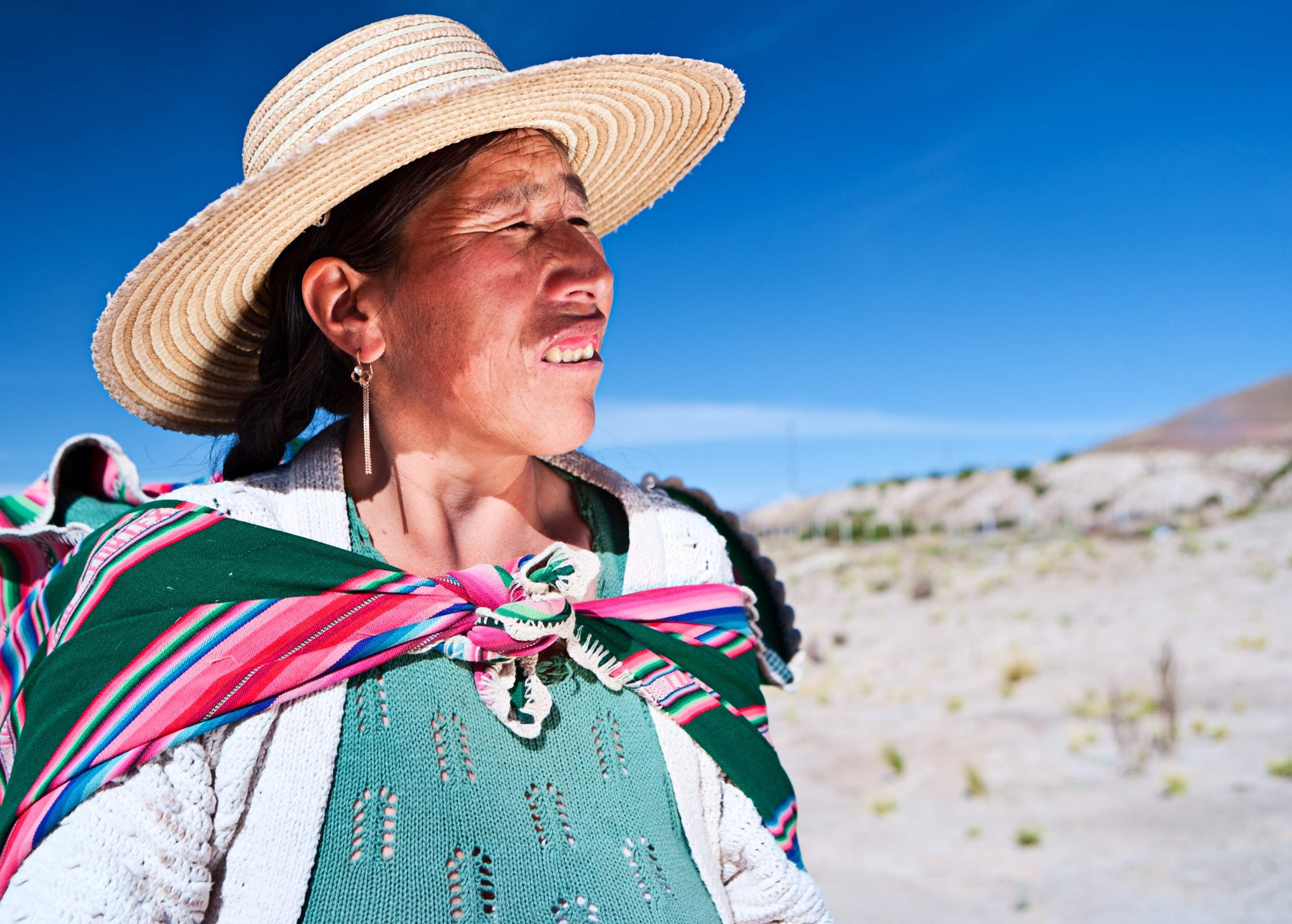 Leef mijn leven als Andin: alles is mogelijk, niets is zeker. - La Paz - Luchthaven El Alto - La Paz - Aéroport El Alto