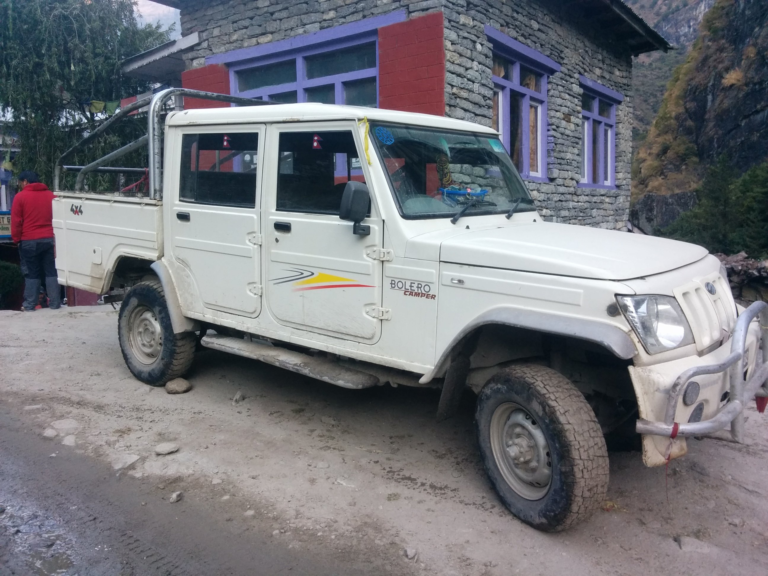 Der Große Annapurna-Rundweg - Fahrt nach Besisahar, dann mit Jeeps nach Jagat - 1300m - Photo of the day