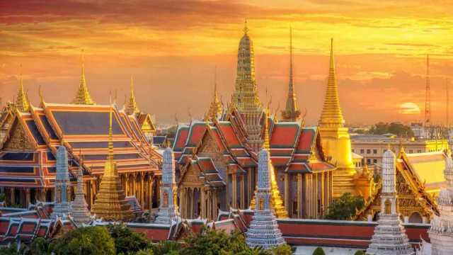 Land van delen in het zuiden van Thailand